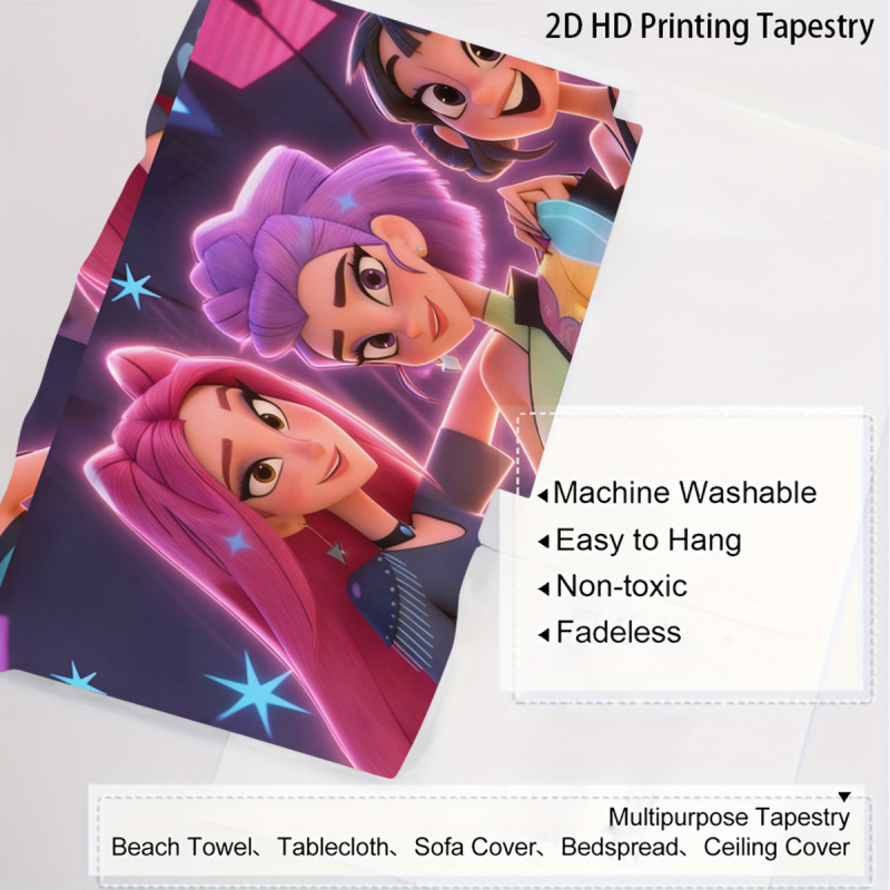 3D Anime Idol Collage Tapestry – обзор и цена Photo Booth Machine