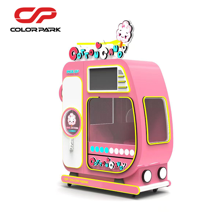 Colorful Automatic Cotton Cand – обзор и цена Bill Acceptor Vending