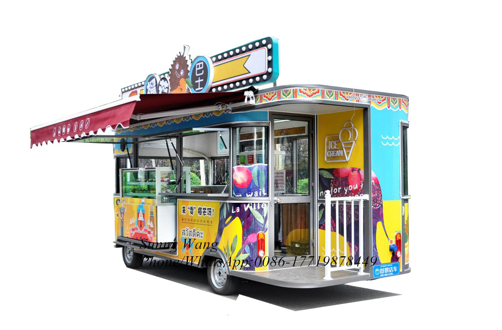 OEM 5m Mobile Hot Dog Food Car – обзор и цена Hot Dog Vending Cart