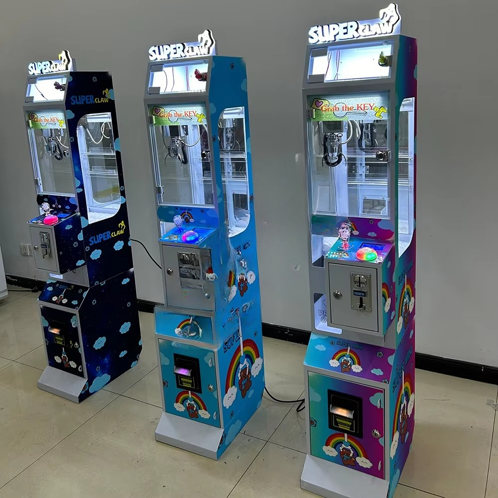 Mini Claw Machine Coin Operate – обзор и цена Bill Acceptor Vending