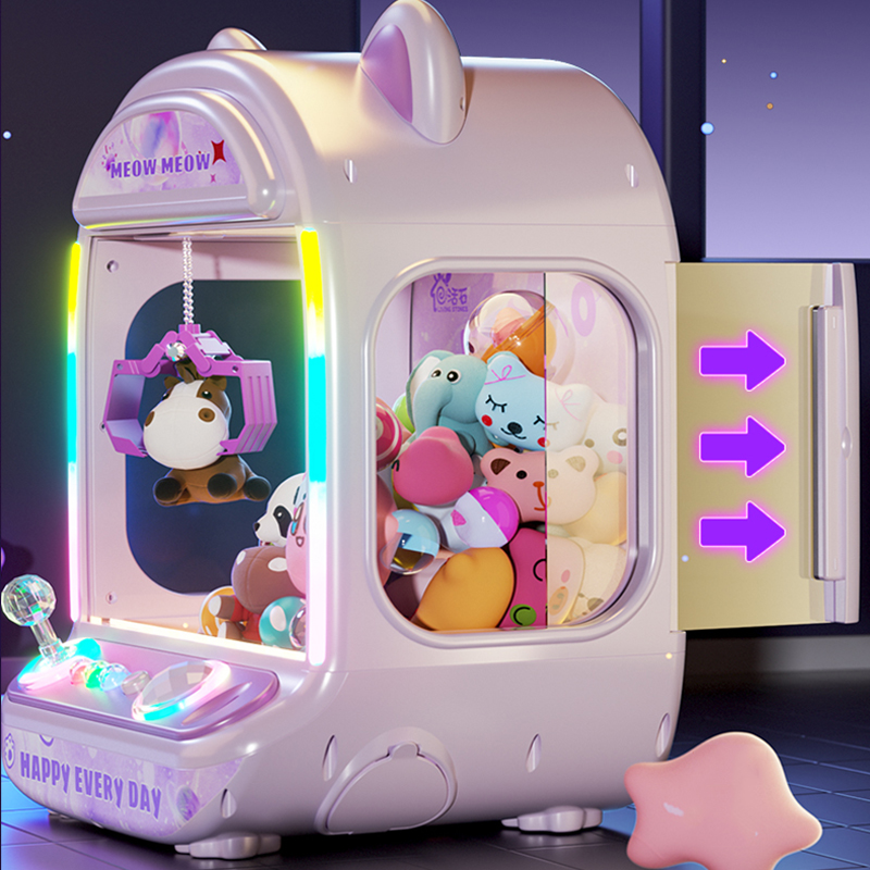 DIY Purple Automatic Doll Mach – обзор и цена Coin Pusher Machine