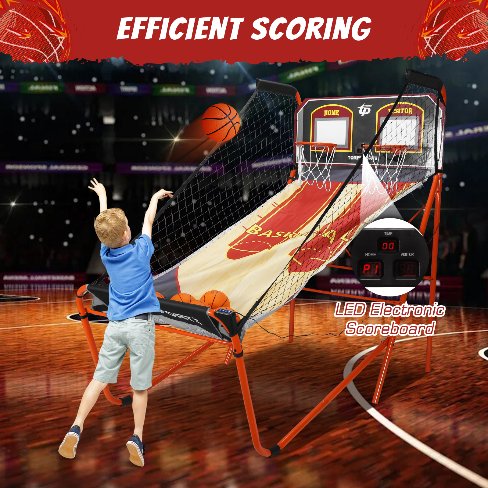 Arcade Cage Basketball Game LE – обзор и цена Basketball Arcade Game