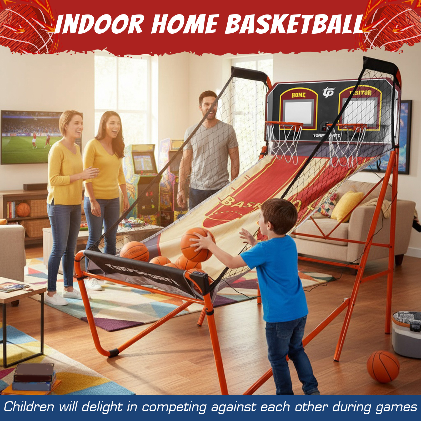 Arcade Cage Basketball Game LE – обзор и цена Basketball Arcade Game
