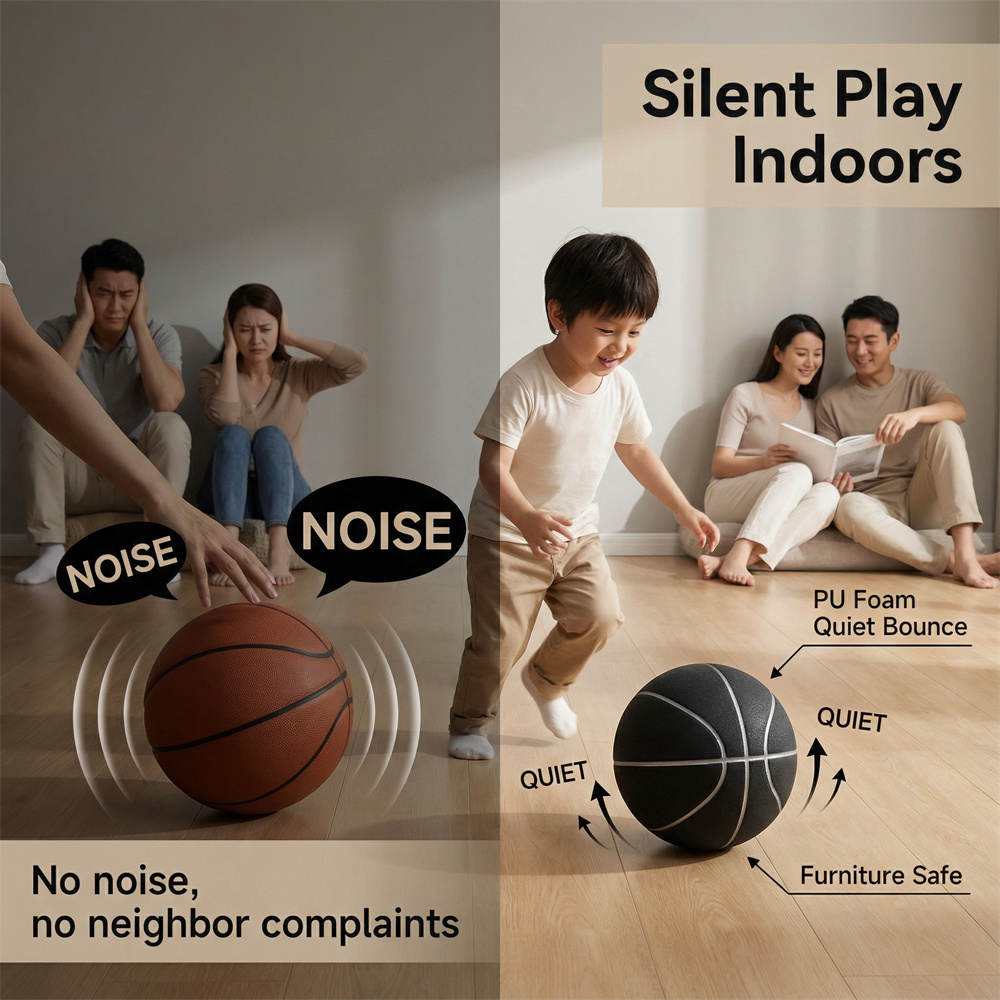 Mute Basketball for Indoor Tra – обзор и цена Basketball Arcade Game