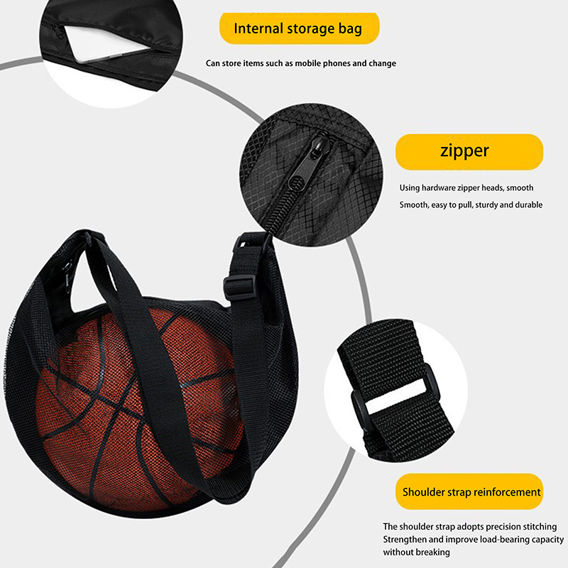 1PCS Single Ball Bag With Zipp – обзор и цена Basketball Arcade Game