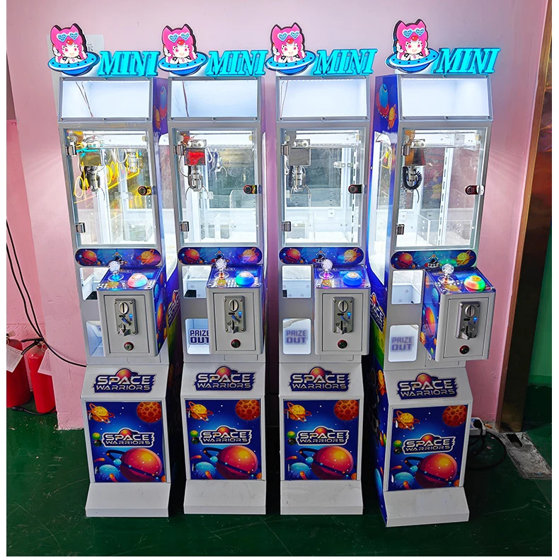 Mega Mini Claw Machine Small T – обзор и цена Bill Acceptor Vending