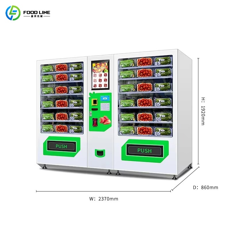 Fresh Food ,Sandwitch, Fruits, – обзор и цена Vending Machine Qr Code