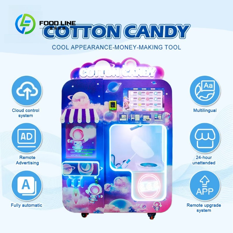 Customized Cotton Candy Vendin – обзор и цена Bill Acceptor Vending