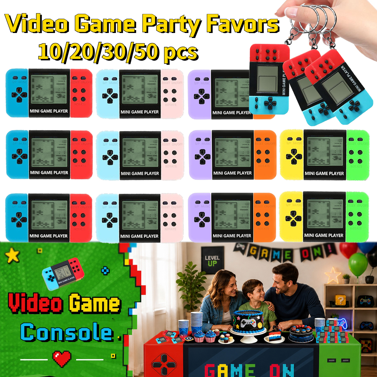 10-120pcs Kids Mini Handheld G – обзор и цена Arcade Vibes